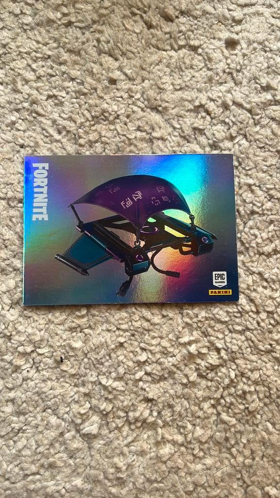 Fortnite kaart panini dark glyph holo 135, Ophalen of Verzenden