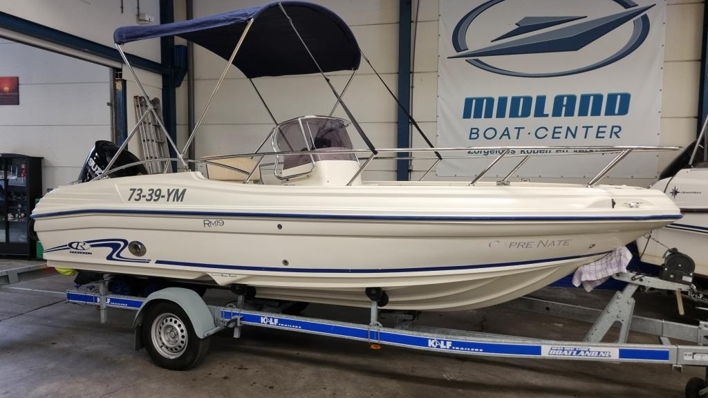 Rancraft RM19 met ZGAN Suzuki DF175 en trailer (complete ref, 70 pk of meer, Gebruikt, 3 tot 6 meter, Polyester