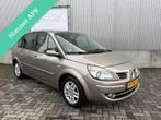 Renault Grand Scenic 1.6-16V Tech Line 2008 / Navigatie / Tr, Gebruikt, Beige, 4 cilinders, Leder en Stof
