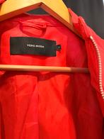 Vero Moda rode leren jas, Ophalen of Verzenden, Gedragen, Maat 38/40 (M), Rood