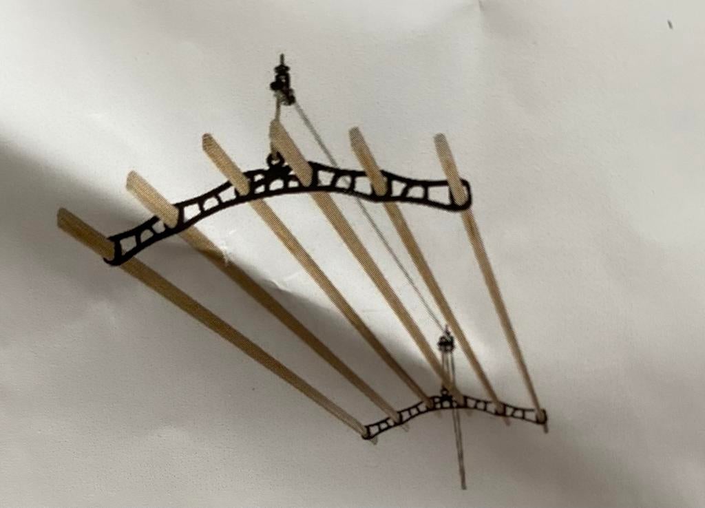 Oud engels takel plafond wasdroogrek, Ophalen, Nieuw, Overige typen