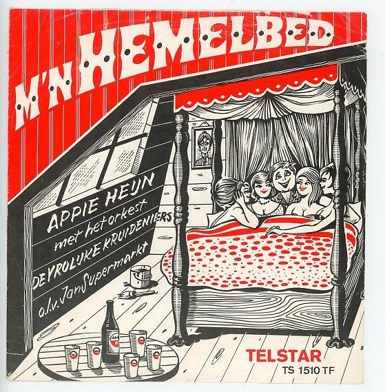 Telstar 1510 van Appie Hein & Orkest Vrolijke Kruideniers, Cd's en Dvd's, Vinyl | Nederlandstalig, Gebruikt, Levenslied of Smartlap