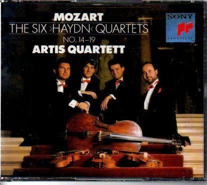 Mozartr: 6 Haydn-kwartetten / Artis Quartett -3cds, Ophalen of Verzenden, Classicisme, Zo goed als nieuw, Kamermuziek