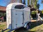 Paardentrailer 1,5 paard Atec, Ophalen, Gebruikt, Hout, 1½-paards trailer