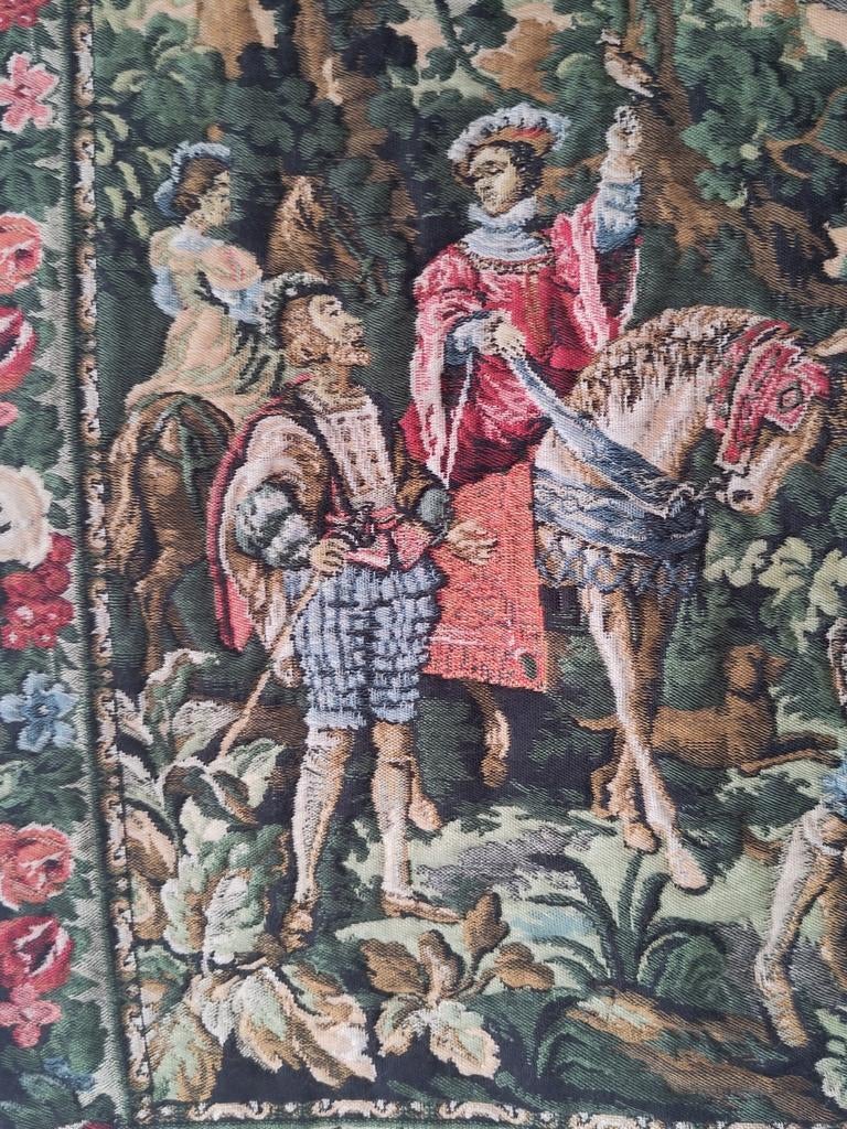 Vintage wandkleed gobelin kleed barok wanddecoratie, Ophalen of Verzenden