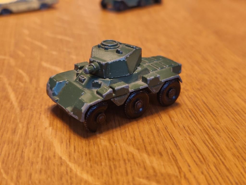 Saladin Armoured Car 6x6 Leger Matchbox, Ophalen of Verzenden, Zo goed als nieuw, Auto