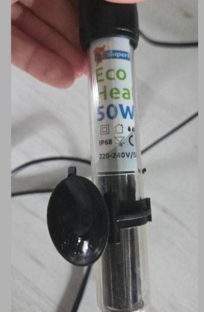 Superfish aquarium verwarming, Dieren en Toebehoren, Vissen | Aquaria en Toebehoren, Ophalen of Verzenden, Zo goed als nieuw, Leeg aquarium