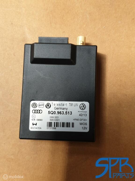 5Q0963513 Standkachel module Golf 7 Passat Sportsvan Skoda, Gebruikt, Volkswagen, Ophalen of Verzenden, Volkswagen