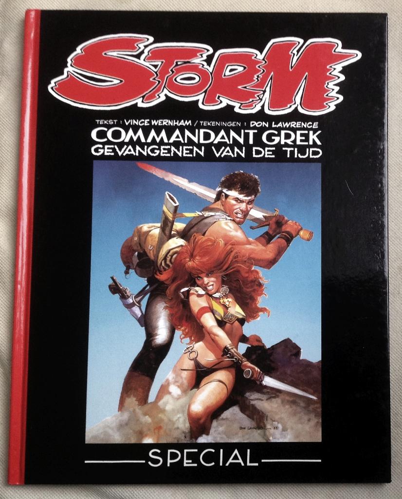 Storm Special Commandant Grek Don Lawrence, Eén stripboek, Verzenden, Zo goed als nieuw, Don Lawrence