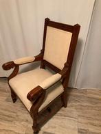 Eiken armstoel, Ophalen