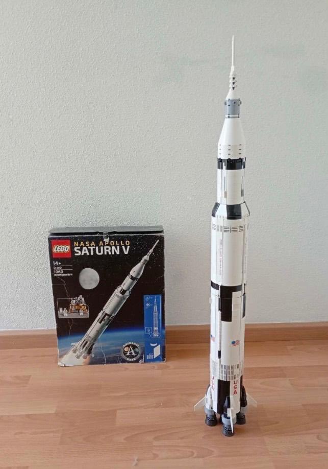 Lego raket, Ophalen, Compleet, Gebruikt, Ideas
