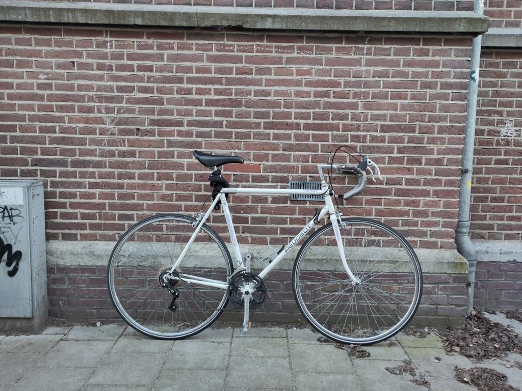 Vintage Peugeot racefiets RIDE TO THE BEACH, Fietsen en Brommers, Overige merken, Gebruikt, Ophalen of Verzenden, 10 tot 15 versnellingen