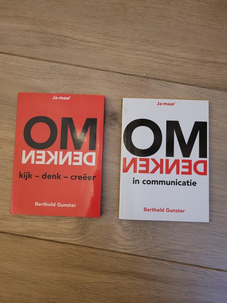 2 boekjes omdenken, Ophalen, Zo goed als nieuw