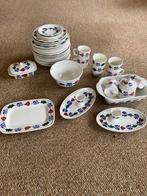 Boerenbont servies, diverse onderdelen, Gebruikt, Keramiek, Ophalen of Verzenden, Boerenbont