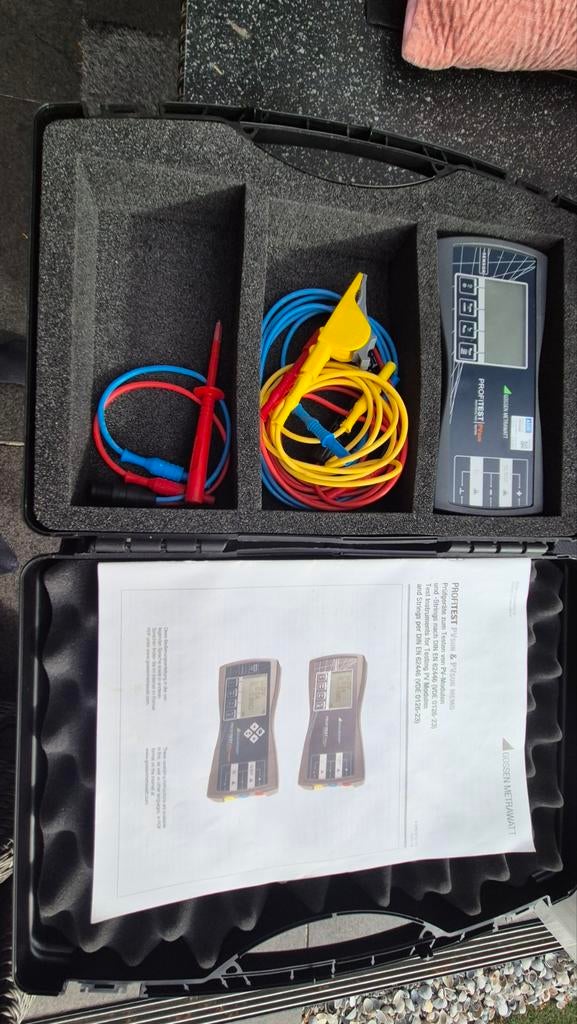Gossen Metrawatt Profitest PVsun PV-tester, Verzenden