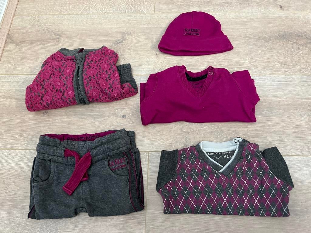 030 - Babysetje van Toe Kjoet / maat 62, Overige typen, Meisje, Ophalen of Verzenden, Zo goed als nieuw