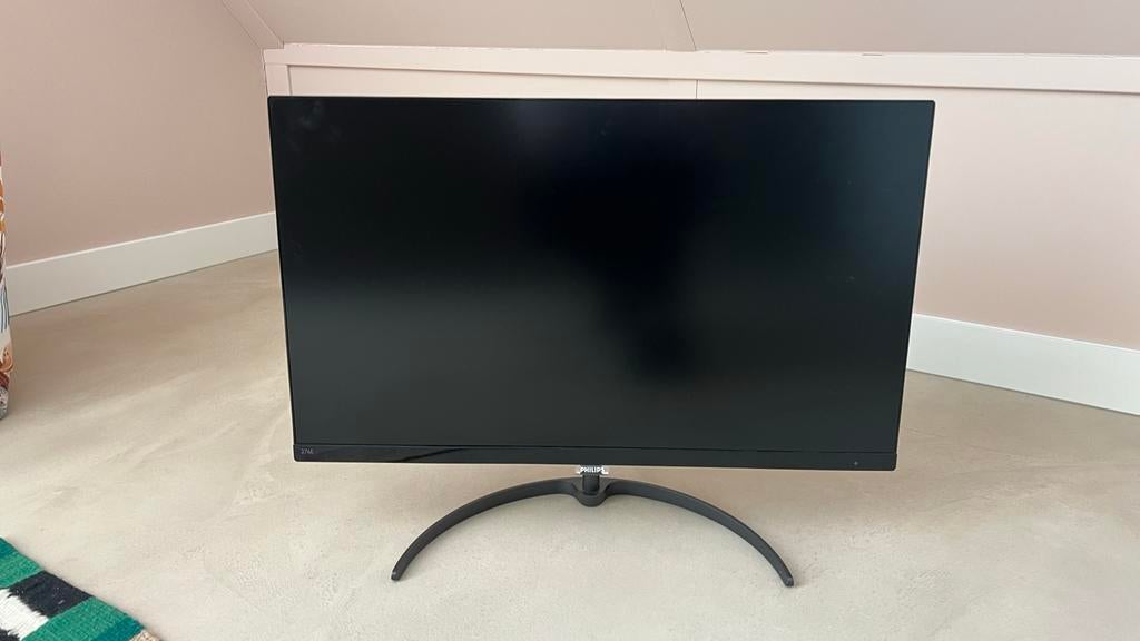 Philips 276E8VJSB/00 27 inch 4K Monitor met HDMI, Computers en Software, Monitoren, Gebruikt, HDMI, Ultra HD (4K), Ophalen