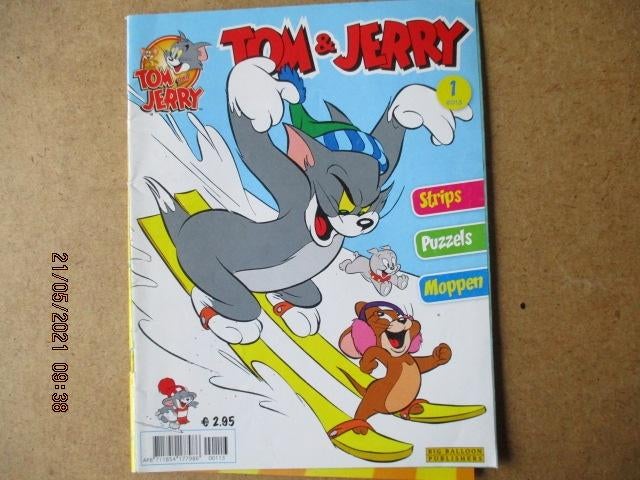 adv2477 tom en jerry 1, Eén stripboek, Ophalen, Gelezen