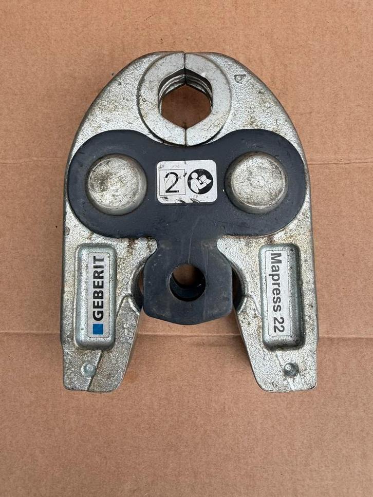 Persbek geberit mapress 22 zo goed als nieuw, Doe-het-zelf en Verbouw, Gereedschap | Machine-onderdelen en Toebehoren, Zo goed als nieuw