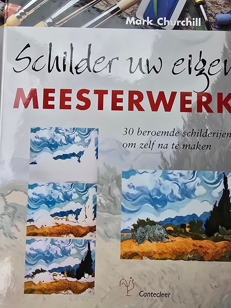 Schilder uw eigen Meesterwerk - Leer schilderen, Ophalen of Verzenden, Zo goed als nieuw, Overige onderwerpen, Mark Churchill