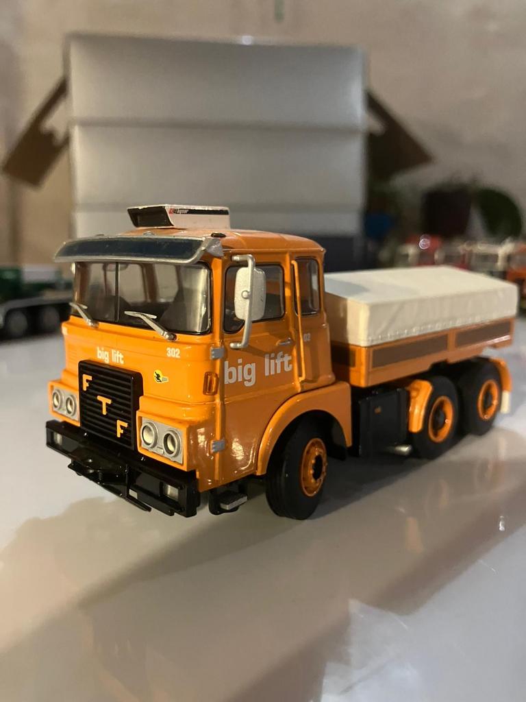 1:50 wsi FTF Big Lift ballast wagen, Verzenden, Zo goed als nieuw, Bus of Vrachtwagen, Wsi