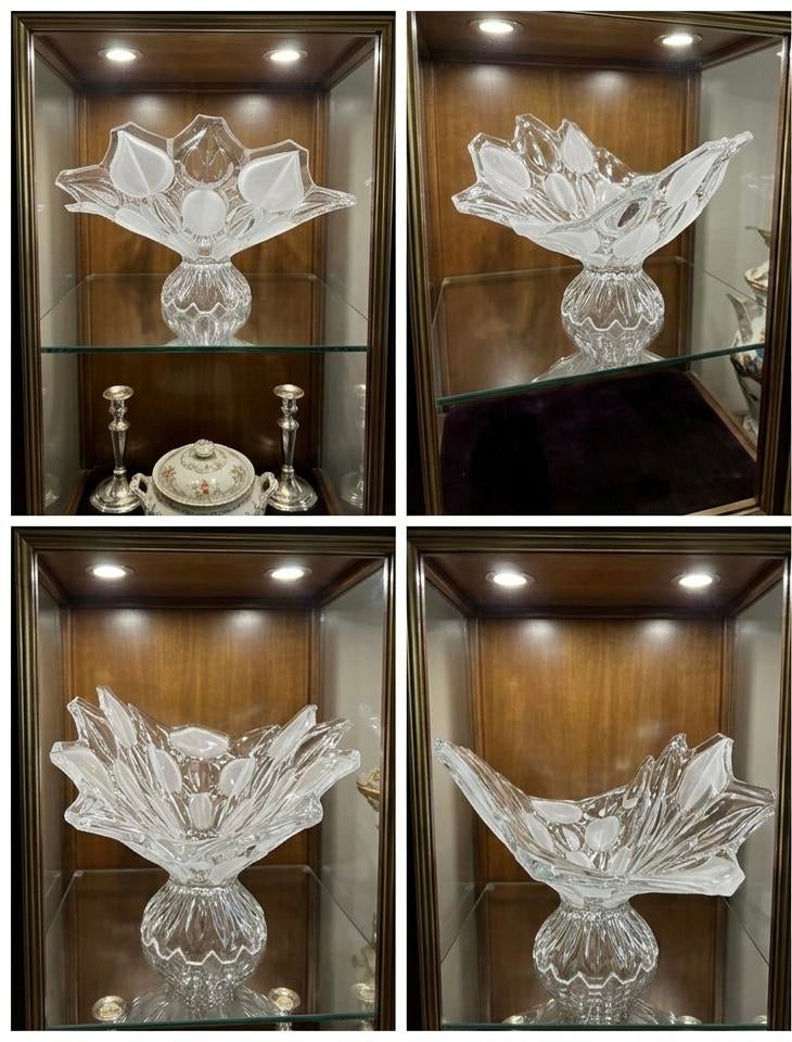 Grote Vintage Walther Glas "Sylvia" Schaal 34 cmWest-Germany, Antiek en Kunst, Ophalen of Verzenden