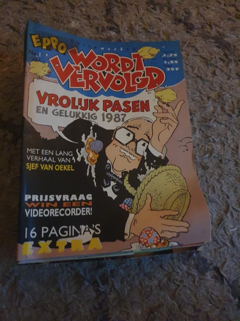 Eppo's set 1986 hele goede staat mist wel nummer 38,46., Boeken, Strips | Comics, Ophalen, Europa, Zo goed als nieuw, Meerdere comics