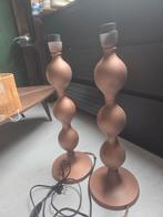 Set van 2 Eric Kuster stijl lampen - Bruin/Brons, Huis en Inrichting, Ophalen of Verzenden