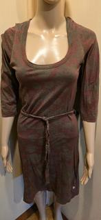 Bruine stretchjurk Maat S/M, Maat 38/40 (M), Bruin, Ophalen of Verzenden, Zo goed als nieuw