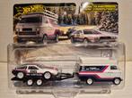 Hotwheels Premium 1/64 DMC Delorean & HW Rally Hauler, Ophalen of Verzenden, Nieuw, Auto