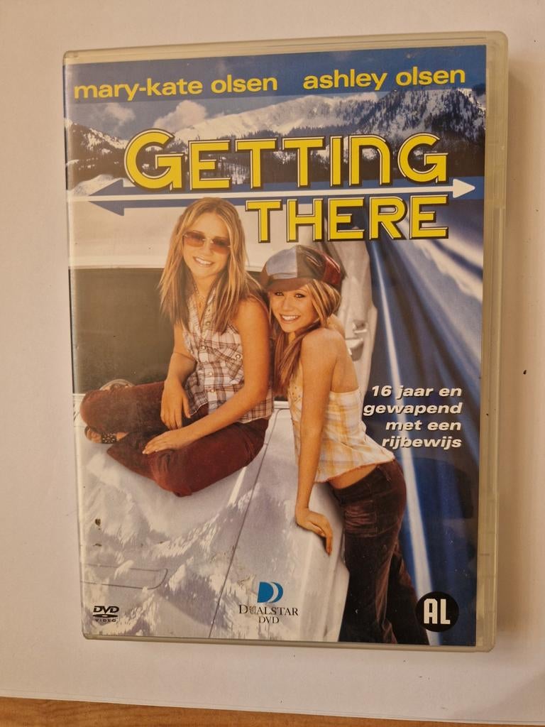 Getting There DVD - Mary-Kate & Ashley Olsen, Cd's en Dvd's, Vanaf 6 jaar, Ophalen of Verzenden, Zo goed als nieuw, Overige genres