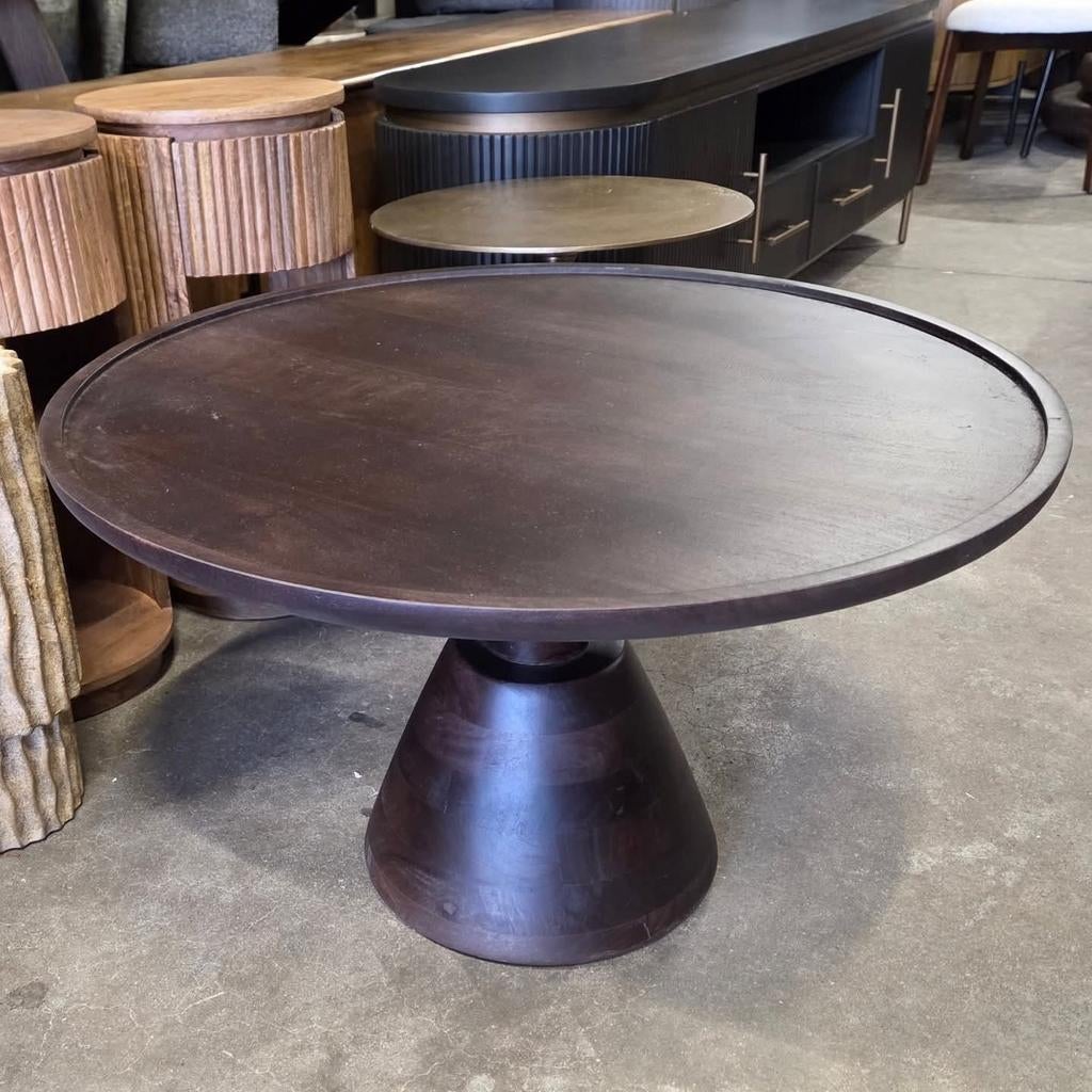Ronde Salontafel Jade Mangohout 75 cm van Benoa, Ophalen