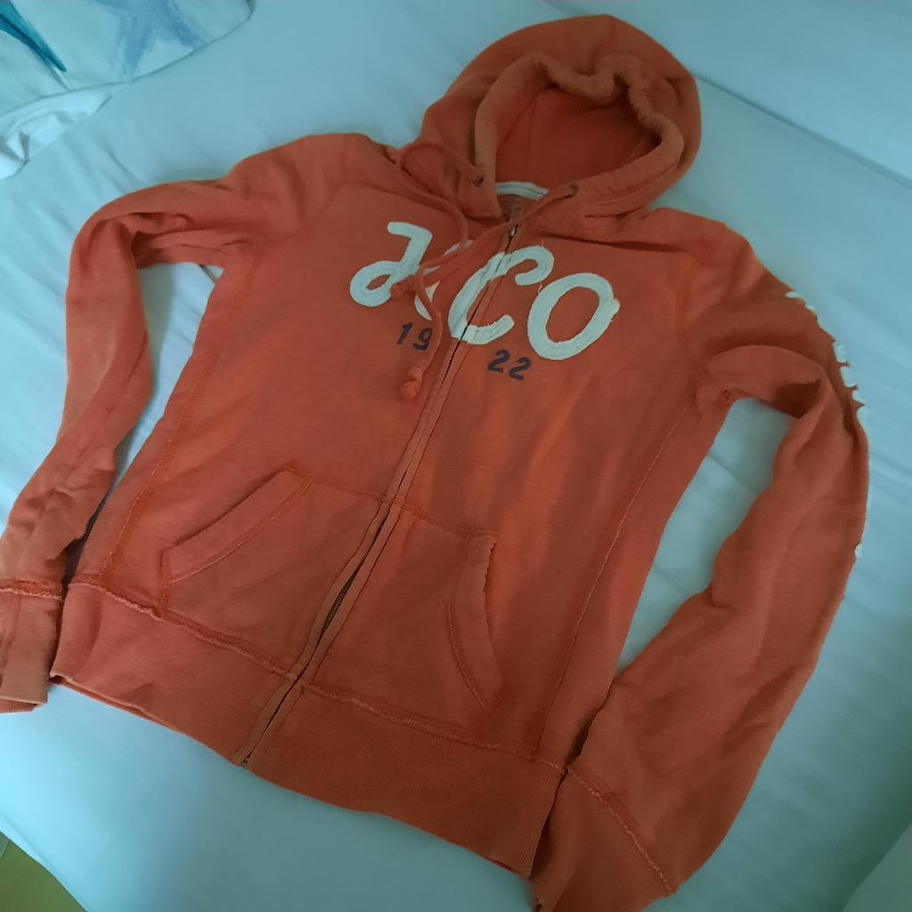 Vest m 38 hollister, Kleding | Dames, Truien en Vesten, Verzenden, Gedragen, Maat 38/40 (M), Oranje