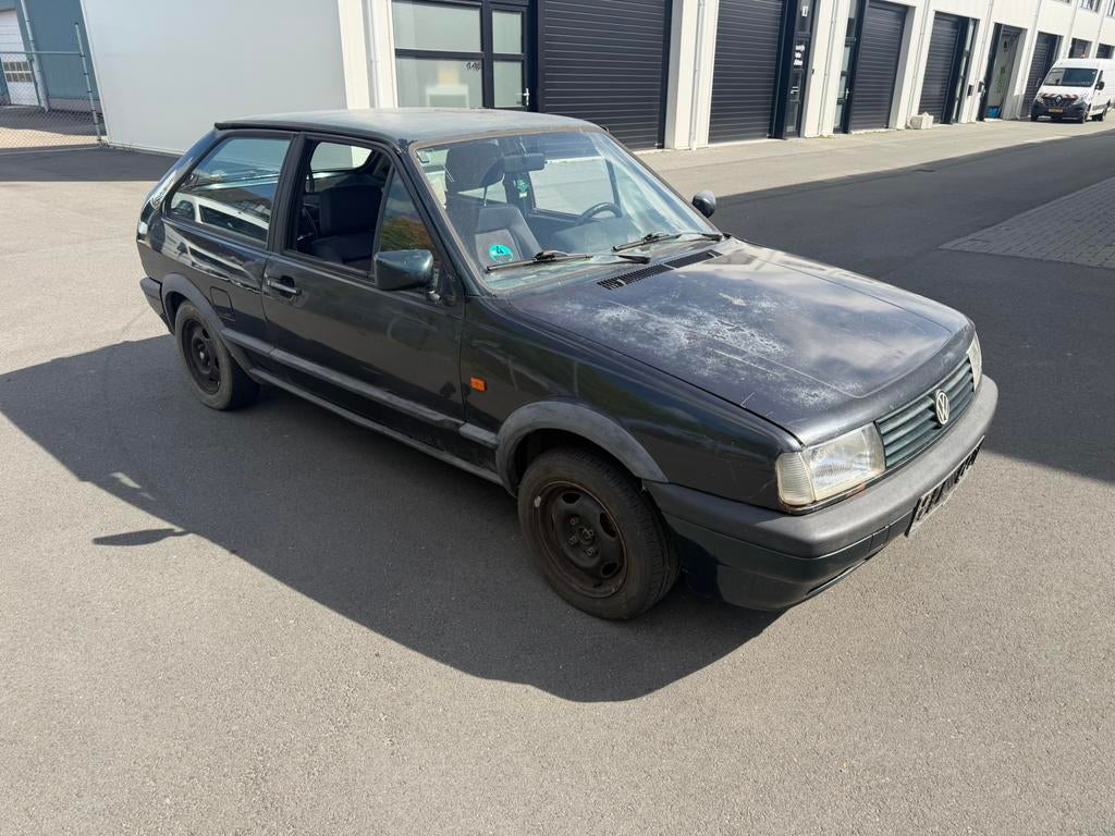 Volkswagen Polo 1.3 FOX Coupe 40KW E2 1994 Groen, Auto's, Volkswagen, Voorwielaandrijving, 54 pk, 4 cilinders, 1272 cc