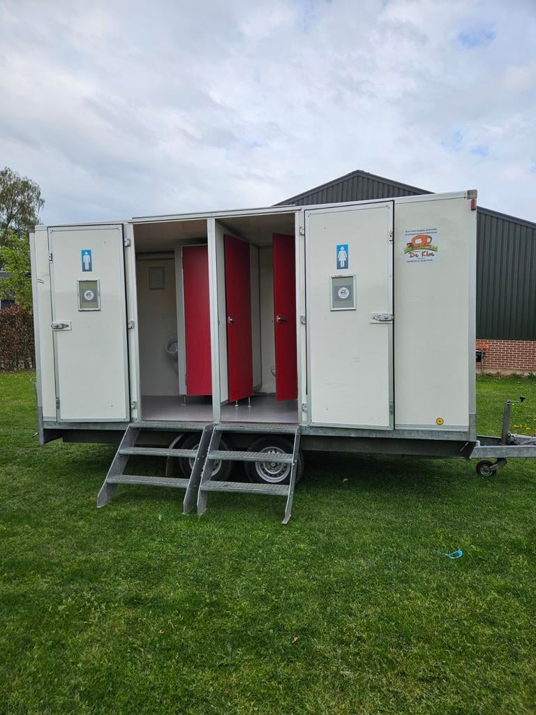 Toilet wagen te huur 200, Ophalen of Verzenden, Zo goed als nieuw, Carnaval