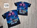 Fortnite Tshirts mt 128 (tweeling), Ophalen of Verzenden, Gebruikt, Jongen, Shirt of Longsleeve