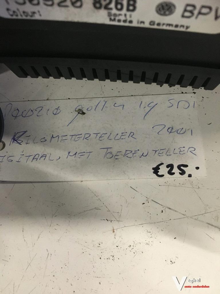 Vw Golf 4 1.9 sdi  2001 Km Tellerklok, Gebruikt, -, -, Ophalen of Verzenden