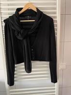 Mart Visser apart vestje met vastzittende sjaal, Ophalen of Verzenden, Gedragen, Maat 38/40 (M), Zwart