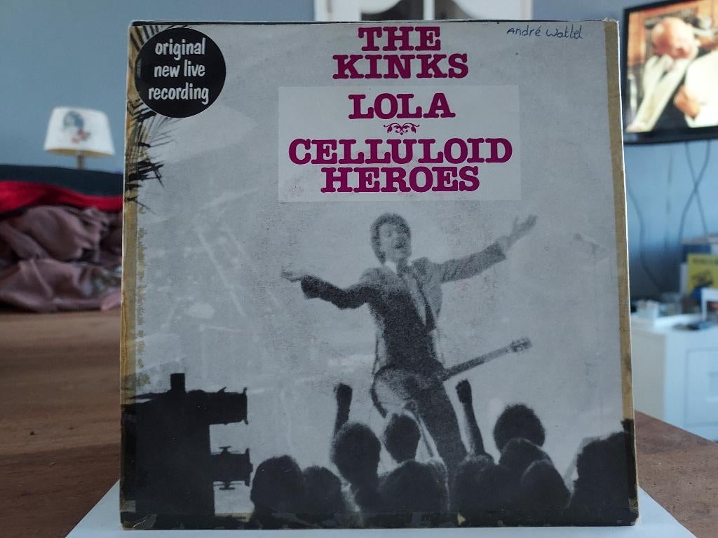 7" Single The Kinks - Lola (Live) / Celluloid Heroes (Live), Cd's en Dvd's, Gebruikt, 7 inch, Single, Ophalen of Verzenden