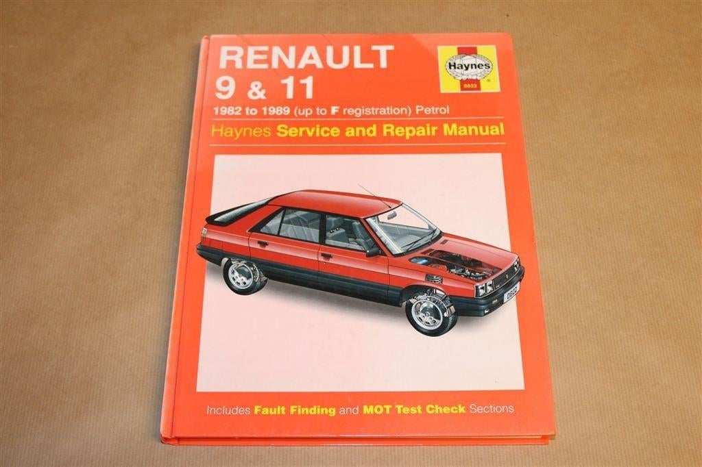 Renault 9 & 11 — Haynes Werkplaatshandboek [1982-1989], Ophalen of Verzenden