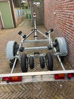 D E M .Fabrieks trailer voor 4.25. mtr boot 650 euro, Overige typen, Minder dan 6 meter, Zo goed als nieuw, Met rollen
