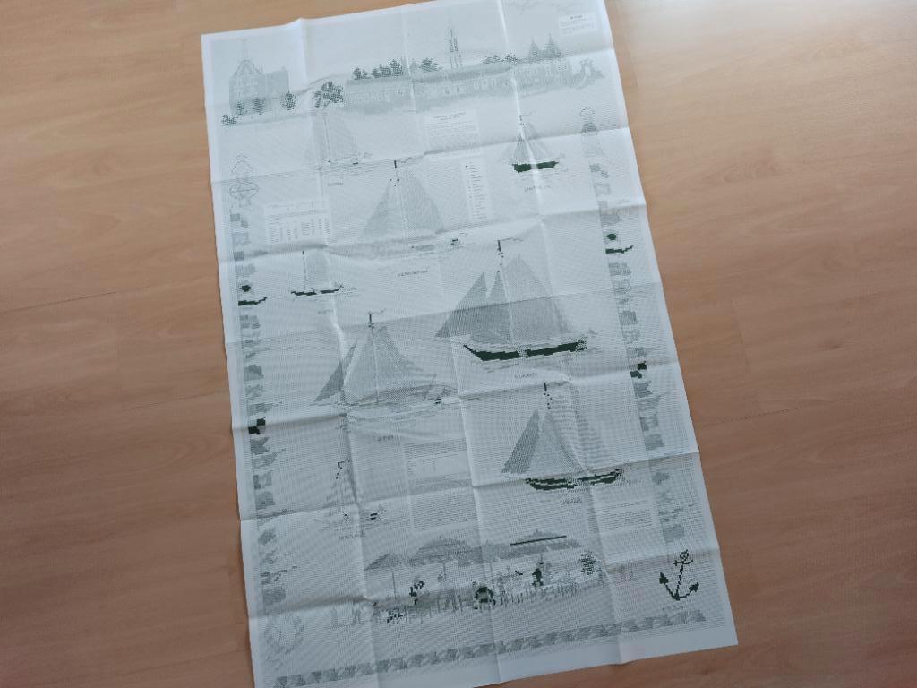 Borduurpatroon Enkhuizen, Hobby en Vrije tijd, Borduren en Borduurmachines, Ophalen of Verzenden, Nieuw, Handborduren, Patroon