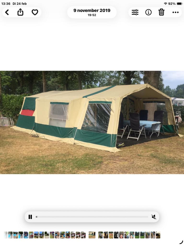 Ruime jamet arizons uwwagen 6- 8 pers groen ecru, Ophalen, Meer dan 6, Aanwezig, Jamet