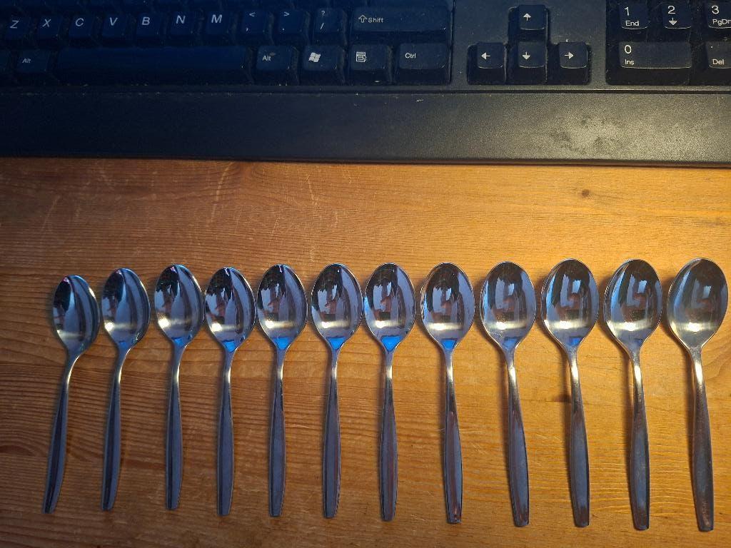 Amefa Florence 18/10 Theelepel(s) 12x, Antiek en Kunst, Verzenden