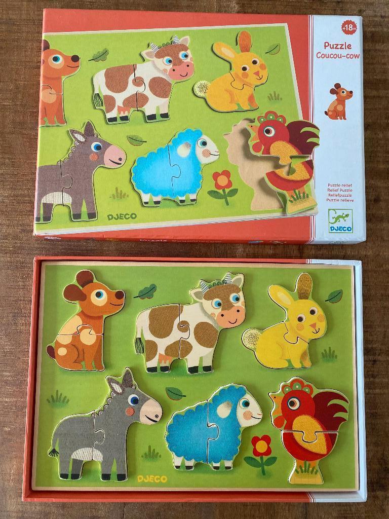 Djeco puzzel, Ophalen of Verzenden, Gebruikt