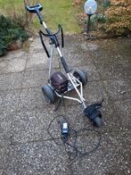 Electrische golftrolley, Ophalen of Verzenden, Gebruikt, Golfkar