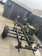 Boot Trailer stallings trailer 4,5 meter kantel trailer, Watersport en Boten, Ophalen of Verzenden, Zo goed als nieuw, Overige typen