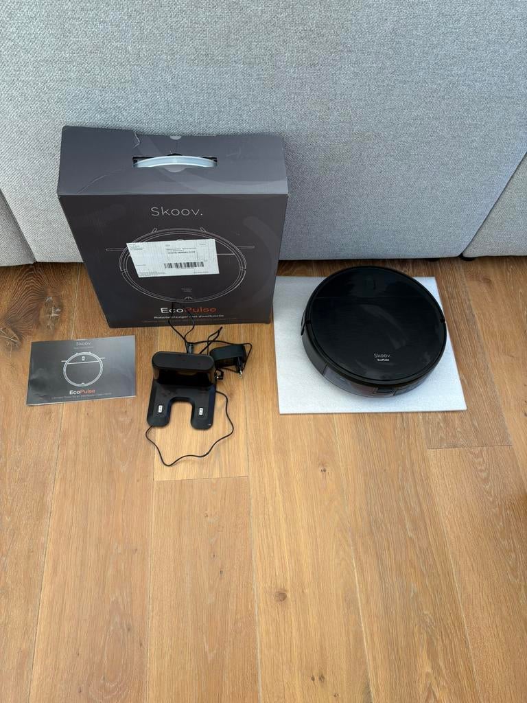 Skoov Ecopulse Robotstofzuiger met dweilfunctie, Gebruikt, Ophalen of Verzenden, Robotstofzuiger, Nb