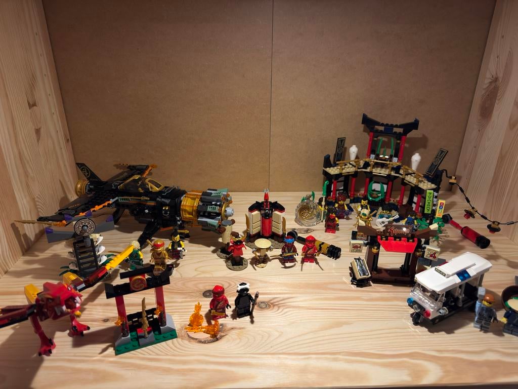 Lego Ninjago sets, Ophalen of Verzenden, Zo goed als nieuw, Complete set, Lego