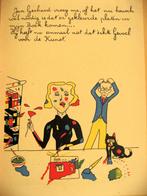 Margje Toonder, oorlogsdagboek, tekeningen 1942, Ophalen of Verzenden, Margje Toonder,